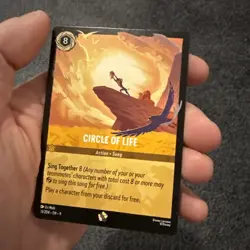Circle of Life 26/204 Fabled LEGENDARY, Lion King, Lorcana - Image 3