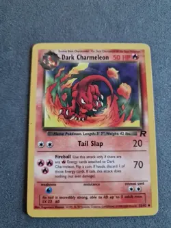 Pokemon TCG Team Rocket Dark Charmeleon Card 32/82 Non Holo LP - Image 1