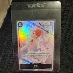 Nami OP15-086 SR Parallel Adventure on KAMI’s Island ONE PIECE Card Japanese NM - Image 1