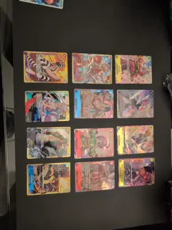 One Piece Tcg Lot Of 12 Alt Art And SEC Cards All NM Condition Japanese - Image 1