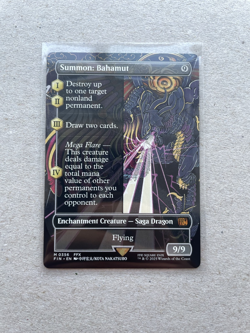 Summon: Bahamut (Borderless) - Final Fantasy - 356 NM - Non Foil - MTG English - Image 1