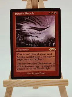 Seismic Assault Exodus Magic Karte MTG englisch (Seismischer Angriff) 101/143 - Image 1