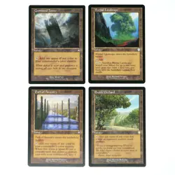 Exotic Orchard Command Tower Path of Ancestry Myriad Landscape Retro Lands MTG - Image 1