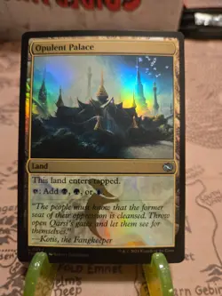 MTG Opulent Palace Tarkir: Dragonstorm Foil Uncommon NM - Image 1