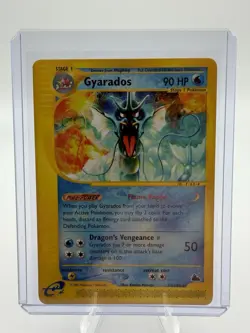 Pokemon Gyarados Skyridge Rare Stage NM #11/144 Regular 2003 - Image 2