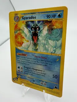 Pokemon Gyarados Skyridge Rare Stage NM #11/144 Regular 2003 - Image 4