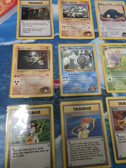 VINTAGE Pokemon Gym Heroes 104 Card C/UC/R Partial Set NO Duplicates 15 RARES - Image 4