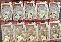 10 x Pokemon TCG Destined Rivals Checklane Blister Packs + 4 Unova Tins🔥 - Image 3