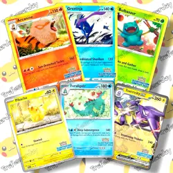 POKEMON DAY 151 2025 SVP213 214 215 ILLUSTRATION CONTEST SWSH303 304 305 PROMOS - Image 1