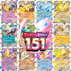 Pokemon 151 MEW PRISMATIC EVOLUTIONS COMMON UNCOMMON TRAINERS PLAYSETS TCG - Image 1