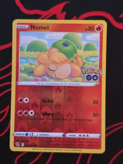Numel Peelable Ditto Reverse Holo Pokemon Go TCG 013/078 Unpeeled - Image 1