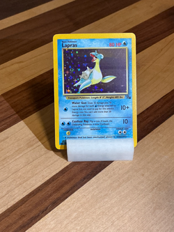 Lapras #10 - Fossil 1999 Pokemon - 10/62 Unlimited Holo Rare *Original Owner* - Image 2