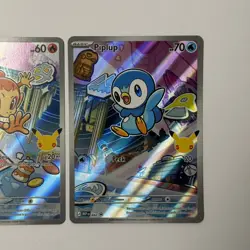 Pokemon: First Partners - 040 Turtwig, 041 Chimchar and 042 Piplup - Black Star - Image 4