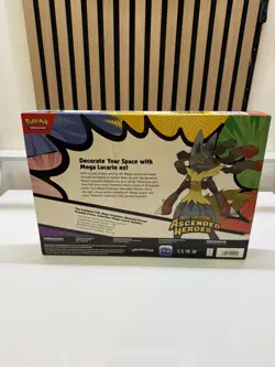 Pokemon Ascended Heroes: Mega Lucario Premium Poster Collection IN HAND ✅ - Image 3