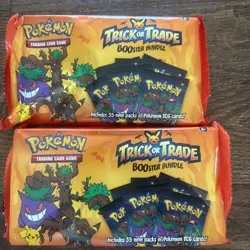Lot Of 2 Pokemon Trick Or Trade Booster Bundle 2024 - Image 1