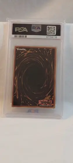 2002 YU-GI-OH! PROMO BPT-COLLECTOR'S TINS CT1-003 BLUE-EYES WHITE DRAGON PSA 4 - Image 2