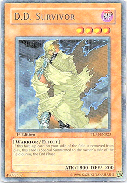 D.D. Survivor TLM-EN023 Yu-Gi-Oh! Heavy Play 1st Edition - Image 1