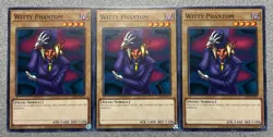 Witty Phantom LOB-EN072 (x3) Common Unlimited Edition NM - Image 1