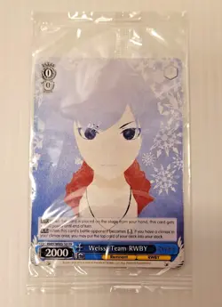 Weiss Schwarz RWBY Weiss: Team RWBY #103 WX03-103 PR Box Topper Promo English - Image 1