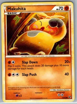 Makuhita 55/90 Non Holo Undaunted - Pokemon Card - NM - Image 1