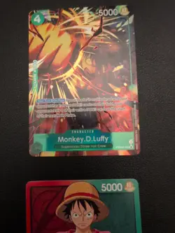 One Piece TCG Lot of 6 Luffy Cards NM Near Mint English - Image 4
