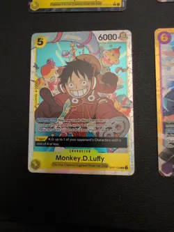 One Piece TCG Lot of 6 Luffy Cards NM Near Mint English - Image 5