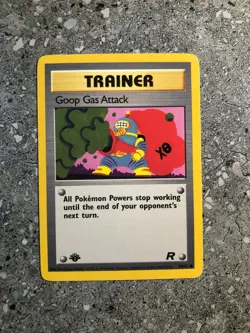 Pokemon TCG Cards 1st Edition Goop Gas Attack 78/82 Team Rocket NM - Image 1