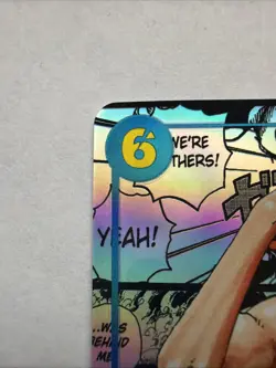 One Piece Card Carrying On His Will Portgas.D.Ace OP13-119 SEC Manga English! - Image 5
