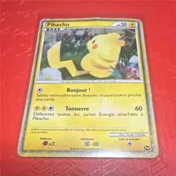 Pokemon Pikachu Promo PW7 World Collection French Holo Card 2010 - Image 1