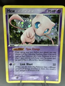 Mew 10/92 EX Legend Maker 2006 Holo Rare Pokemon Card TCG - Image 1
