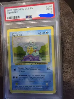 PSA 9- POKEMON CLB-TRADING CARD GAME CLASSIC SQUIRTLE - Image 1