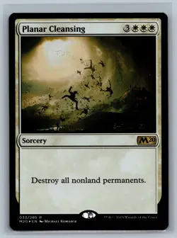 Magic MTG Prerelease Cards Planar Cleansing #033/280 Promo Foil TCG CCG - Image 1