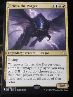 Crosis the Purger , The List , NM ,MTG,FREE SHIPPING - Image 1