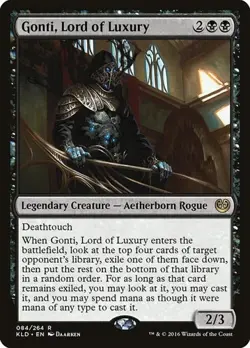 Gonti, Lord of Luxury - Foil Kaladesh LP MTG - Image 1
