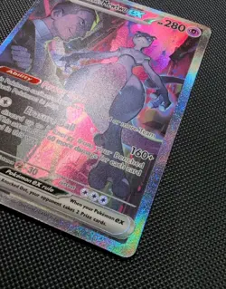 2025 Pokemon S&V Destined Rivals Team Rocket's Mewtwo ex #231 - Image 4
