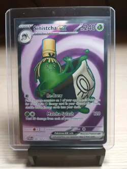 Pokemon: Sinistcha ex - 189/167 - SV06:Twilight Masquerade (TWM) Holo Ultra Rare - Image 1