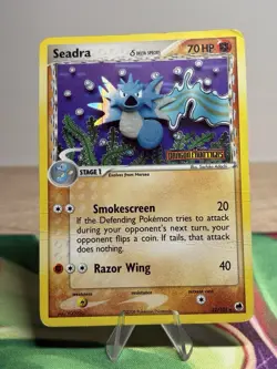 Seadra 22/101 EX Dragon Frontiers Pokemon Reverse Holo Delta Species Rare HP - Image 1