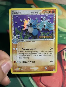 Seadra 22/101 EX Dragon Frontiers Pokemon Reverse Holo Delta Species Rare HP - Image 3