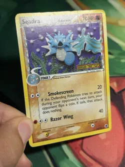 Seadra 22/101 EX Dragon Frontiers Pokemon Reverse Holo Delta Species Rare HP - Image 4