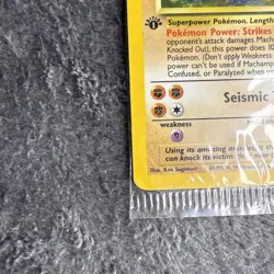 Pokemon Machamp 1st Edition Base Set Holofoil Promo Pack Brand New Sealed - Image 2