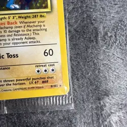 Pokemon Machamp 1st Edition Base Set Holofoil Promo Pack Brand New Sealed - Image 3