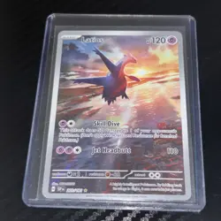 Pokemon Latios 203/191 Sv08: Surging Sparks Illustration Rare Holo near mint - Image 1