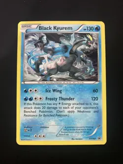 Pokemon TCG Black Kyurem Holo XY160 Black Star Promo - Image 1