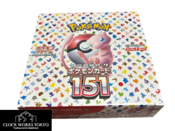 [New] Pokemon Cards Scarlet Violet Pokemon Card 151 Booster Box Sealed Japanese - Image 1