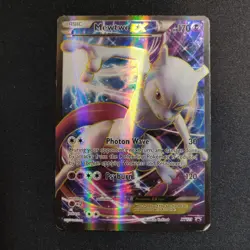 Mewtwo EX Promo XY125 Holo Pokemon Tcg Card DAMAGED Corner (See Photos) - Image 1