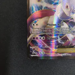 Mewtwo EX Promo XY125 Holo Pokemon Tcg Card DAMAGED Corner (See Photos) - Image 5