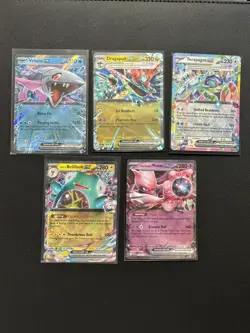 Pokemon Bundle x5 EX Pokemon Cards - Image 1