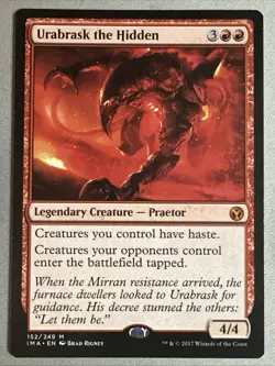 MTG / Urabrask the Hidden / IMA / #152 / Regular / Mythic / NM - Image 1