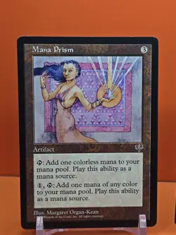 🟤🟤🟤 (4) 1996 MAGIC THE GATHERING MANA PRIZM MIRAGE UNPLAYED 🟤🟤🟤 - Image 3