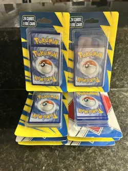 Pokemon TCG Plus Promo Blister Pack - 20 Cards + 1 Foil Card (x8) - Image 1